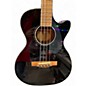 Used Fender CB-60SCE Black Acoustic Bass Guitar