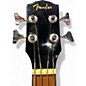 Used Fender CB-60SCE Black Acoustic Bass Guitar