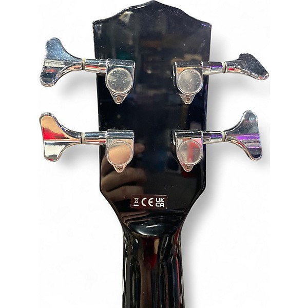 Used Fender CB-60SCE Black Acoustic Bass Guitar