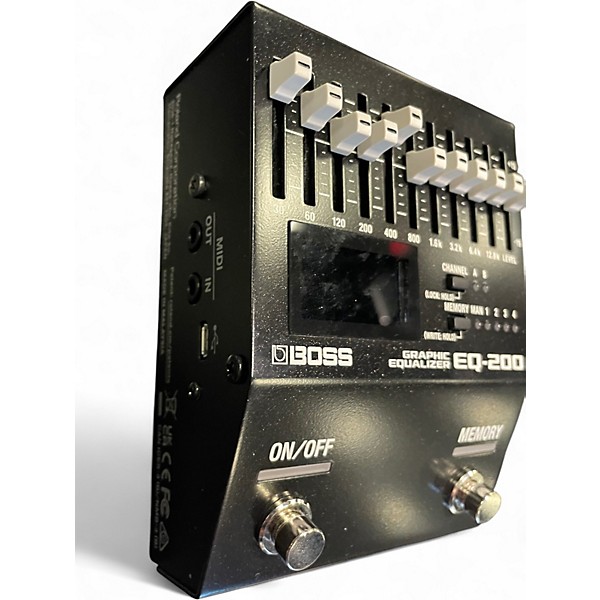 Used BOSS EQ200 Graphic Equalizer Pedal