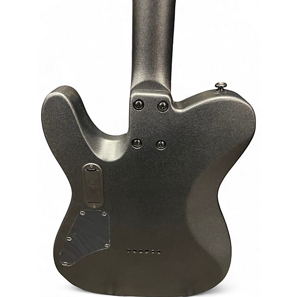 Used Eart TL-281 Tele Style Black Solid Body Electric Guitar