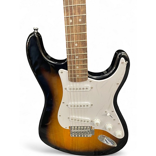 Used Squier STRATOCASTER 2 Color Sunburst Solid Body Electric Guitar
