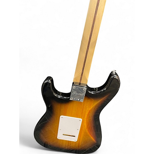 Used Squier STRATOCASTER 2 Color Sunburst Solid Body Electric Guitar