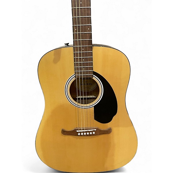 Used Fender FA-125 Natural Acoustic Guitar