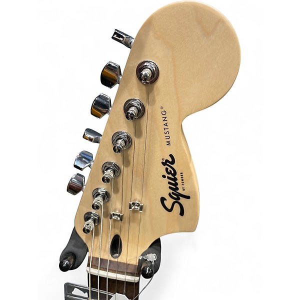 Used Squier Bullet Mustang HH Blue Solid Body Electric Guitar