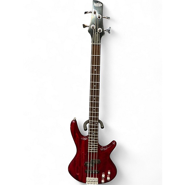 Used Ibanez GSR200 Dark Cherry Burst Electric Bass Guitar