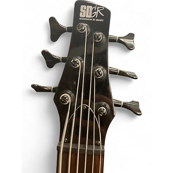 Used Ibanez SR 406 Black Electric Bass Guitar