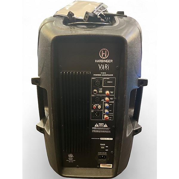 Used Harbinger VARI V1012 Powered Speaker