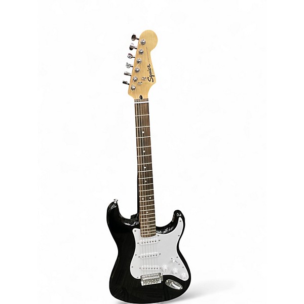 Used Squier Affinity Stratocaster Black Solid Body Electric Guitar