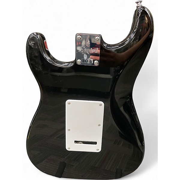 Used Squier Affinity Stratocaster Black Solid Body Electric Guitar