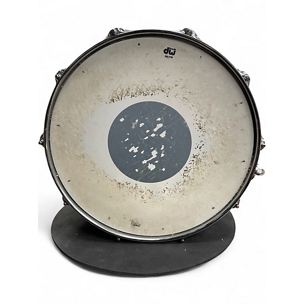 Used DW 6.5X14 Design Series Snare Black Nickel over Brass Drum