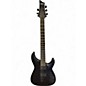 Used Schecter Guitar Research C1 Platinum Blackout Flat Black Solid Body Electric Guitar thumbnail