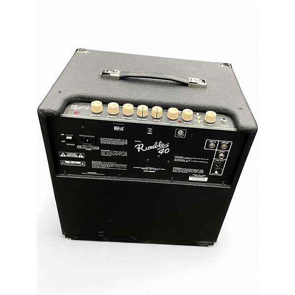 Used Fender RUMBLE 40 Bass Combo Amp