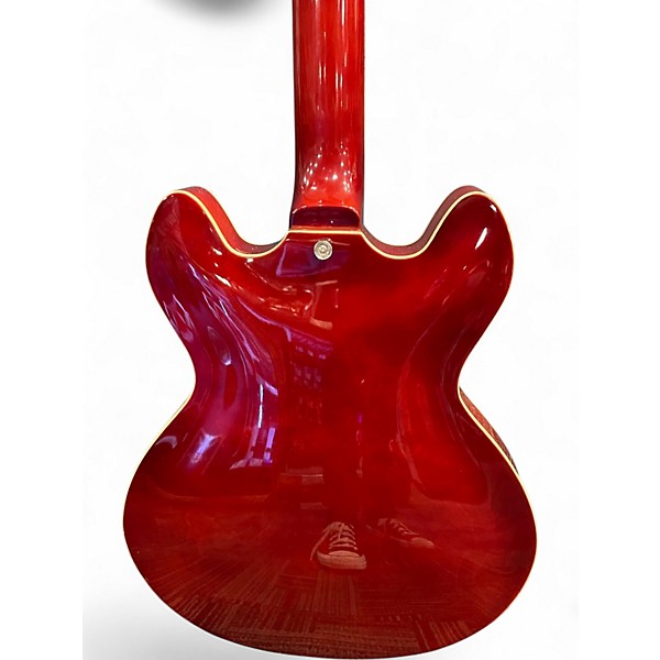 Used Firefly FF338 Spalted Maple Hollow Body Electric Guitar