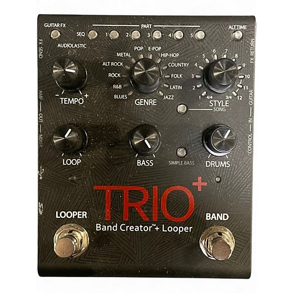 Used DigiTech Trio+ Band Creator Plus Looper Pedal