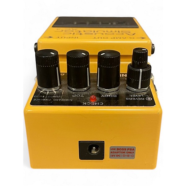 Used BOSS AC3 Acoustic Simulator Effect Pedal