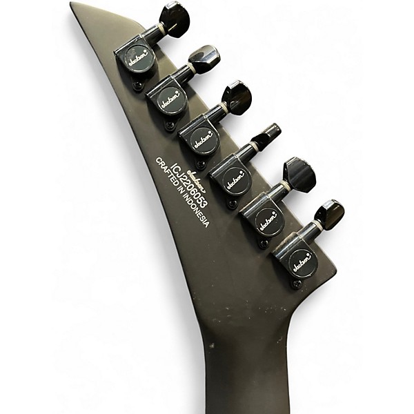 Used Jackson KVXMG King V X Series Black Solid Body Electric Guitar