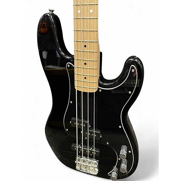 Used Squier AFFINITY PJ BASS Black Electric Bass Guitar