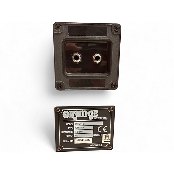 Used Orange Amplifiers PPC112C 1x12 Guitar Cabinet