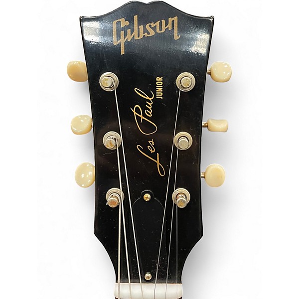 Used 2018 Gibson 1957 Historic Reissue Les Paul Junior TV White Solid Body Electric Guitar