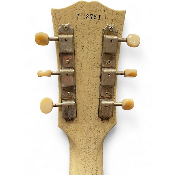 Used 2018 Gibson 1957 Historic Reissue Les Paul Junior TV White Solid Body Electric Guitar