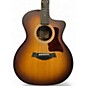 Used Taylor 214CE Koa Sunburst Acoustic Electric Guitar