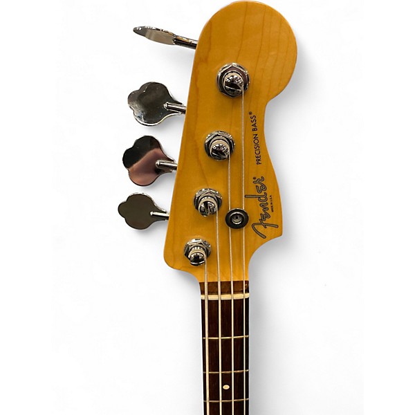 Used Fender American Standard Precision Bass 3 Color Sunburst Electric Bass Guitar