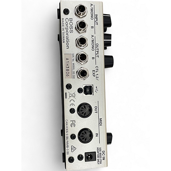 Used BOSS DD500 Digital Delay Effect Pedal