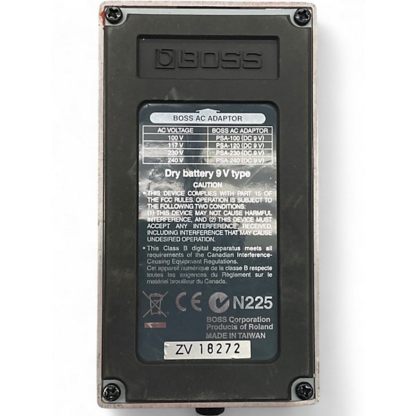 Used BOSS RC2 Loop Station Pedal