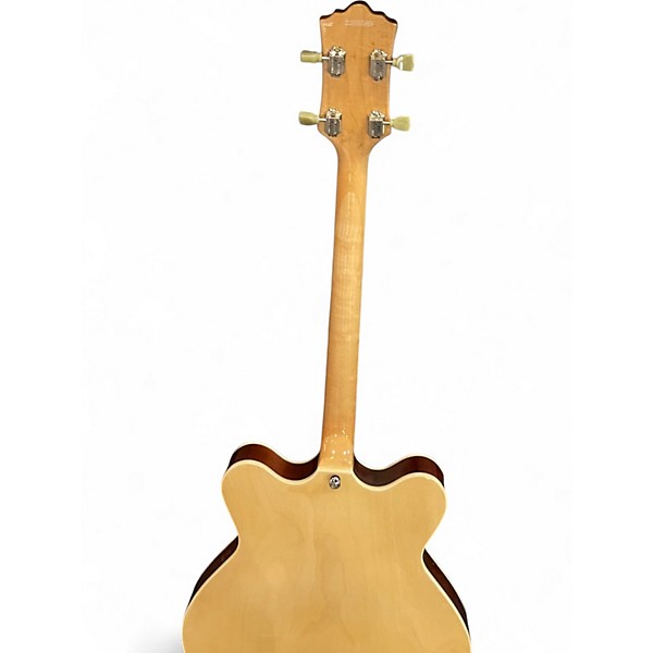 Used Eastwood CLASSIC TENOR Blonde Hollow Body Electric Guitar