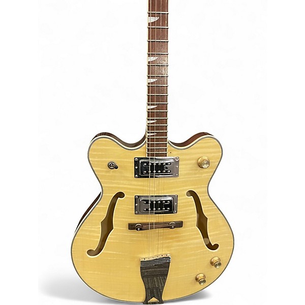 Used Eastwood CLASSIC TENOR Blonde Hollow Body Electric Guitar