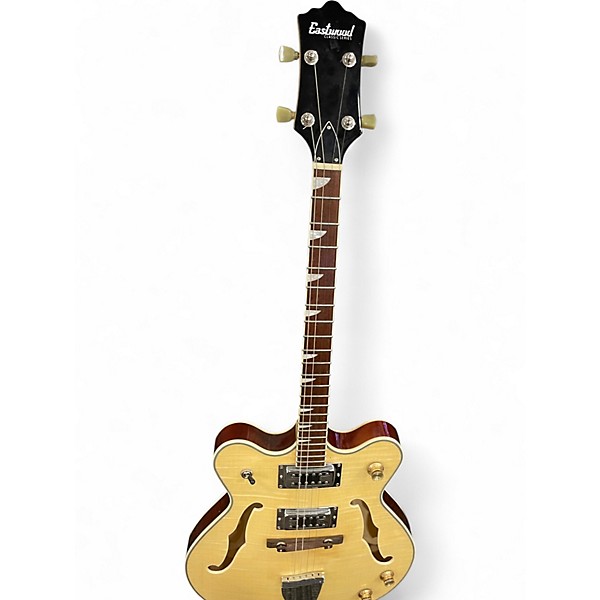 Used Eastwood CLASSIC TENOR Blonde Hollow Body Electric Guitar