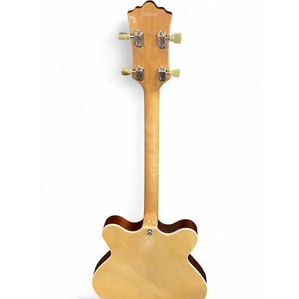 Used Eastwood CLASSIC TENOR Blonde Hollow Body Electric Guitar