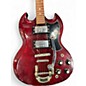Used Penco SG LAWSUIT  Maroon Solid Body Electric Guitar thumbnail