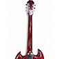 Used Penco SG LAWSUIT  Maroon Solid Body Electric Guitar