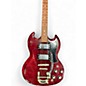 Used Penco SG LAWSUIT  Maroon Solid Body Electric Guitar