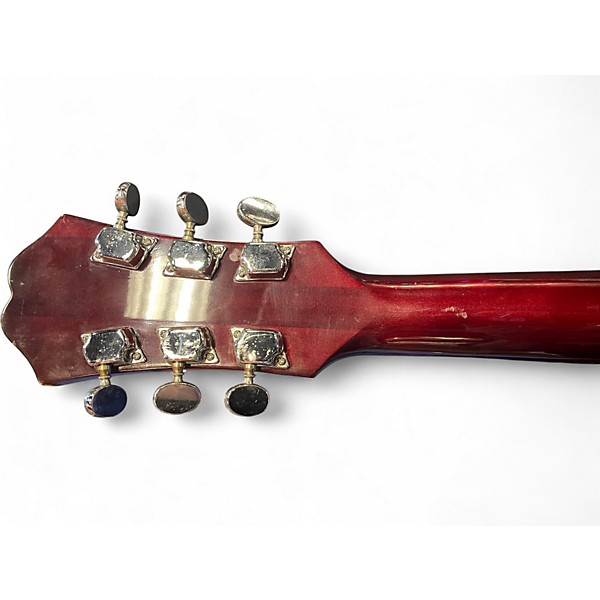 Used Penco SG LAWSUIT  Maroon Solid Body Electric Guitar