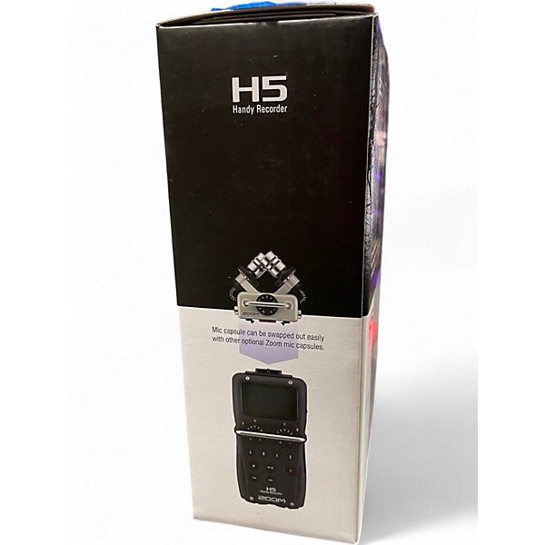 Used Zoom H5 Handy Recorder MultiTrack Recorder