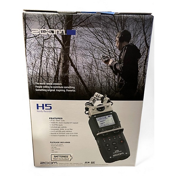 Used Zoom H5 Handy Recorder MultiTrack Recorder