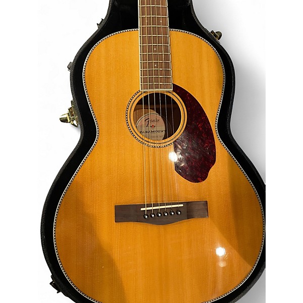 Used Fender Paramount PM-2 Natural Acoustic Electric Guitar