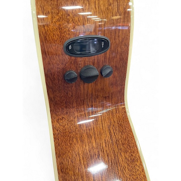 Used Fender Paramount PM-2 Natural Acoustic Electric Guitar