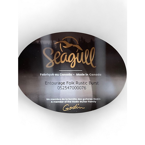 Used Seagull Entourage Rustic 2 Color Sunburst Acoustic Guitar