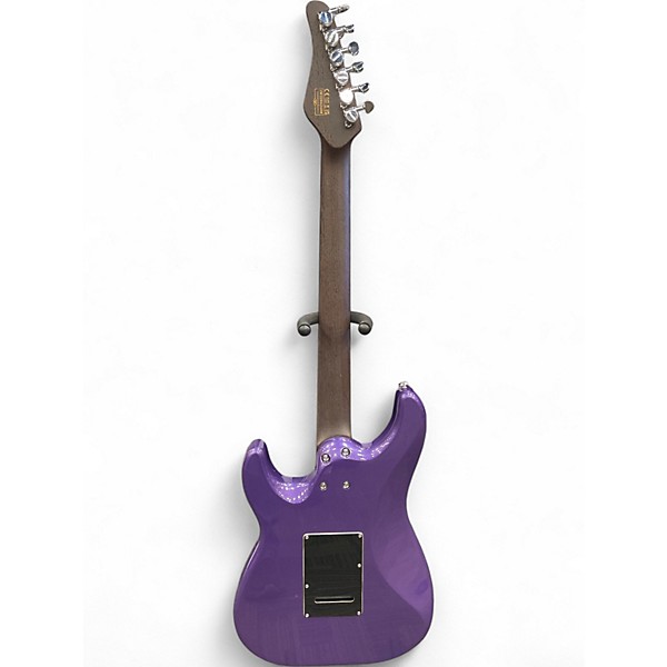 Used Schecter Guitar Research Diamond Series PT Purple Solid Body Electric Guitar