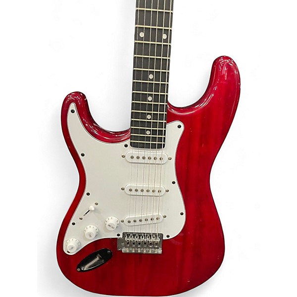 Used Lyx Pro S STYLE Trans Red Electric Guitar