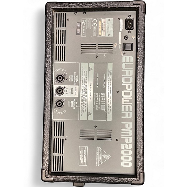 Used Behringer EUROPOWER PMP2000 Powered Mixer