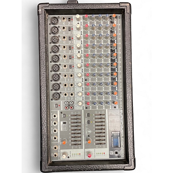 Used Behringer EUROPOWER PMP2000 Powered Mixer