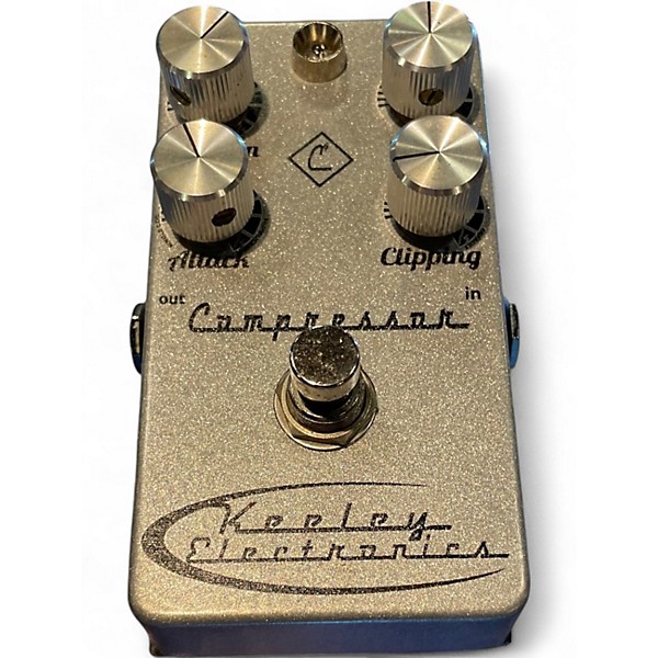 Used Keeley 4 Knob Compressor Effect Pedal