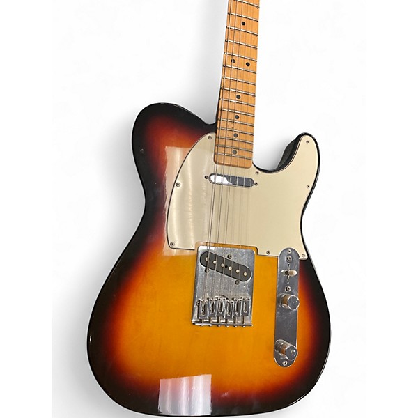 Used Fender Telecaster 2 Tone Sunburst Solid Body Electric Guitar