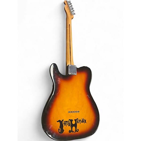 Used Fender Telecaster 2 Tone Sunburst Solid Body Electric Guitar