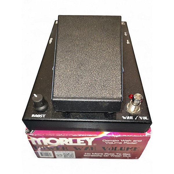 Used Morley PWOV Power Wah Volume Effect Pedal